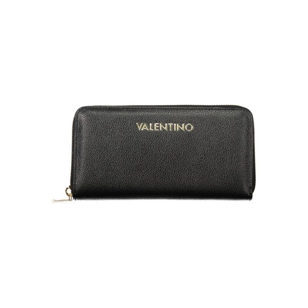 Mario Valentino Black Polyurethane Women's Women's Wallet